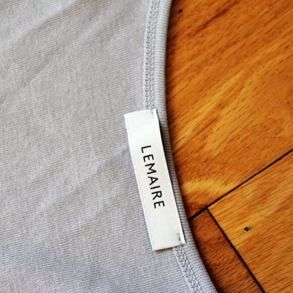 BNWT SS25 LEMAIRE TANK TOP BLUE GREY S & L - Picture 8 of 12